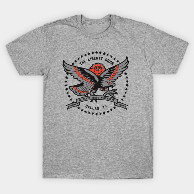 Liberty Bros Seal T-Shirt by The_Liberty_Bros